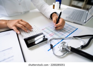 Medical Bill Codes Audit And Billing In Hospital