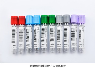 Medical Blood Tube Test Tube Laboratory Stock Photo (Edit Now) 194600879