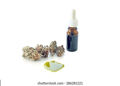 Medical Cannabis ( Marijuana ) Oil Ready For Consumption