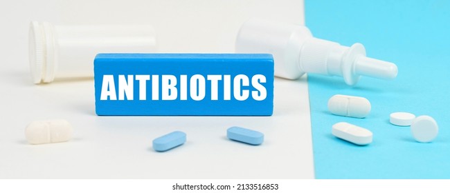 614 Antibiotic medicine on wooden surface. Images, Stock Photos ...