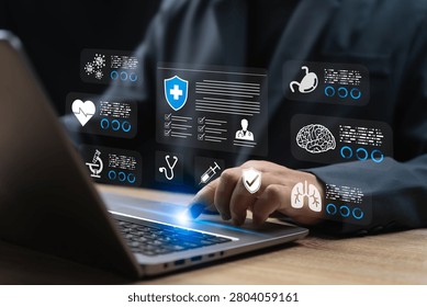 Medical Data Analyst Using Digital Healthcare Technology for Body System Analysis, Disease Detection, Telemedicine Network, Electronic Health Records and Modern Healthcare Information Management