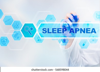Medical Doctor Drawing Sleep Apnea On Stock Photo 568598044 | Shutterstock