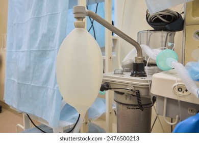 Medical equipment is crucial for providing oxygen to patients, supporting respiratory care and interventions - Powered by Shutterstock