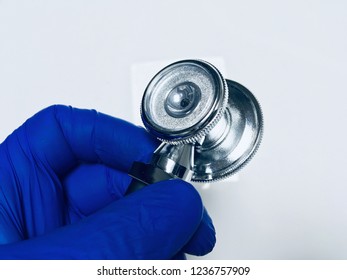 Medical equipment in hand doctor