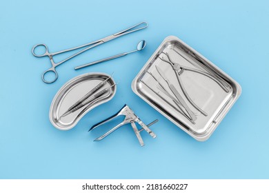 Medical Equipment Tools Instruments Steel Tray Stock Photo 2181660227 ...