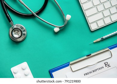 Mock Health Care Medical Background Above Stock Photo 1025245213 ...