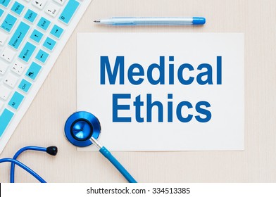 Medical Ethics Concept
