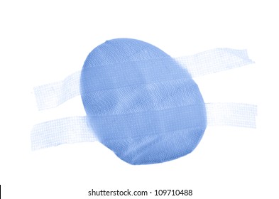 Medical Eye Patch Isolated On White