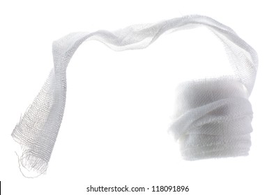 Medical Gauze Isolated