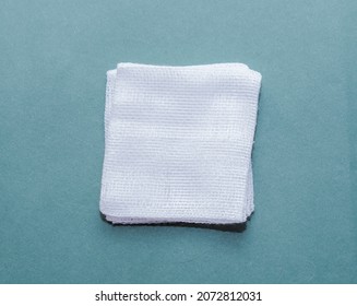 Medical Gauze Pad For First Aid In Hospital Cover Wound Dressing Treatment