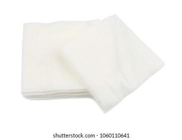 Medical Gauze Sheet Isolated On White Stock Photo 1060110641 | Shutterstock