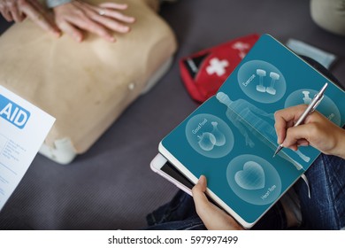 Medical Health Care First AID - Shutterstock ID 597997499