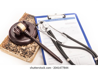 Medical Injury Claim Form. Medical Negligence Claim And Claim For Compensation