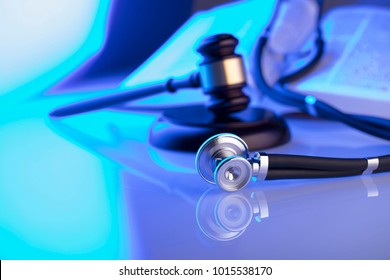 Medical Law Concept.