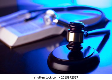 Medical Law And Fair Compensation Concept.