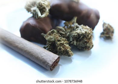 Medical Marijuana Edibles With Blunt