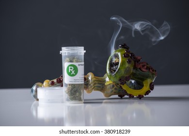 Medical Marijuana Prescription Pipe Smoking