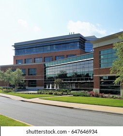 Medical Office Building. A Modern Medical Office Building On A Hospital Campus Housing Physician Practices And Other Health Care Services