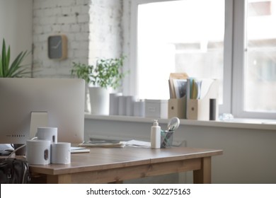 Medical Office Interior With Nobody