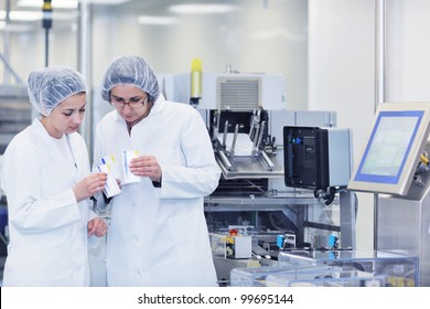 Medical Pills Industry  Factory And Production Indoor