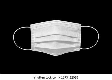 Medical Protective Mask Isolated On Background.