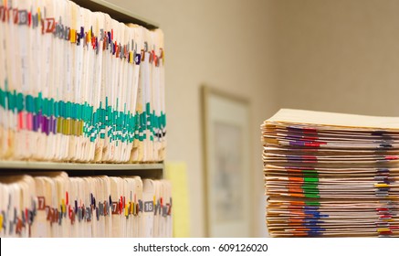 Medical Chart File Folders