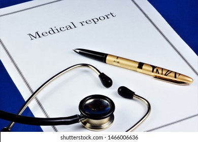 Medical Report On The State Of Health Of The Examined Patient. Diagnosis— The Essence Of The Disease In Medical Terms And Based On A Comprehensive Systematic Study Of The Patient.