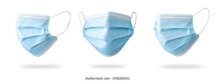 Medical Respiratory Surgical Face Mask Filter Isolated - Shutterstock ID 1930282451
