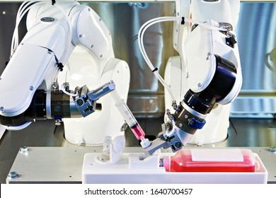 Medical Robot Machine In Lab