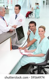 Medical Staff In Office