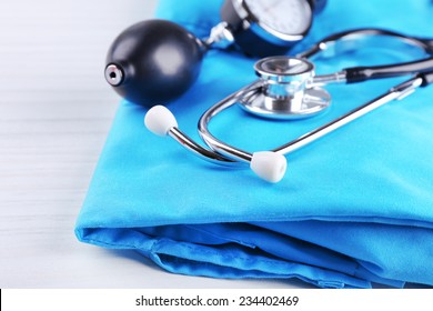 Medical Supplies On Table