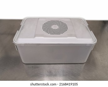 Medical Surgical Sterilization Rigid Container - Shutterstock ID 2168419105