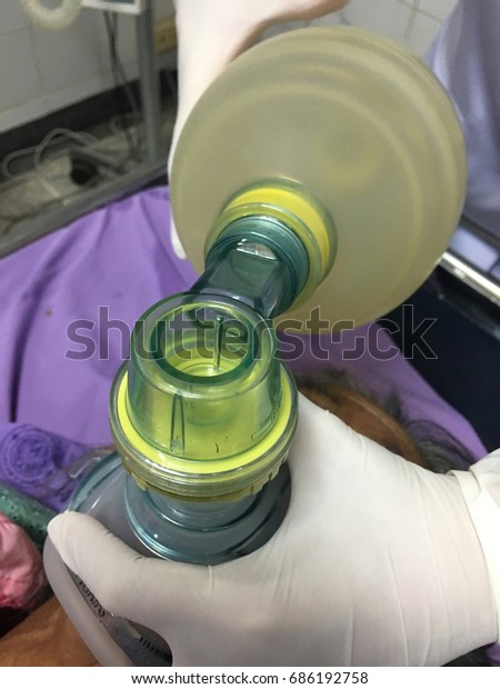 Medical Team Resuscitate Patient Emergency Room Stock Photo