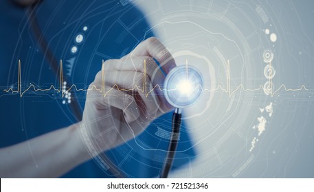 Medical technology concept. - Shutterstock ID 721521346