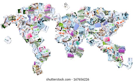 Medical World Map Concept Stock Photo 167656226 | Shutterstock