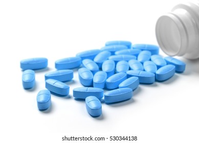 Open Bottle Prescription Prep Pills Preexposure Stock Photo (edit Now 