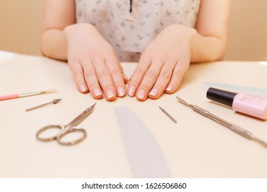 free nail technician clipart of children