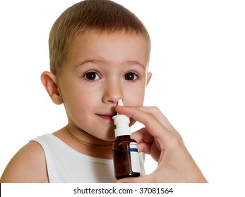 Medicine Nasal Spray For Flu And Cold Healthcare