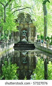 Medicis Fountain in the Luxembourg garden, Paris
