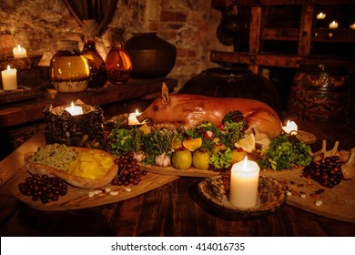 Image result for medieval feast