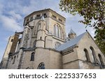 the medieval basilica of St. Gereon is one of the twelve large Romanesque churches in Cologne