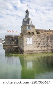 Medieval Castle In Concarneau, Finistère, Brittany, France, 08-02-2022