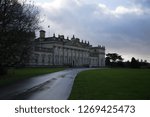 Medieval castle in Harewood Yorkshire