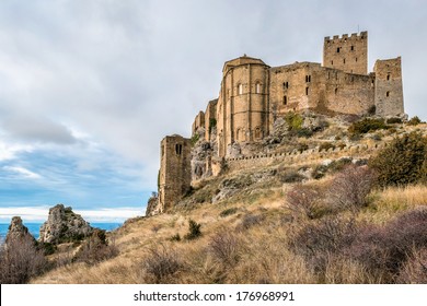 Medieval castle of Loarre,Aragon, Spain
