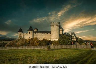 A medieval castle located in Poland. - Powered by Shutterstock