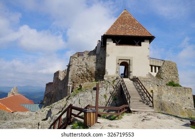 The Medieval Castle Visegrad In Hungary