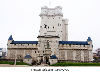 Medieval Chateau De Vincennes In France