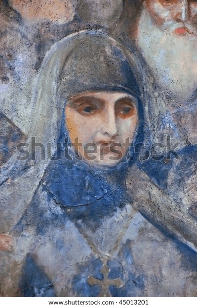 マザー テレサのポートレートはカルカッタのブレステッド テレサとも呼ばれ マザー テレサ はアルバニアのローマカトリックの修道女で 宣教師です 水彩画です のイラスト素材