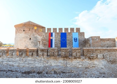 Medieval Fortress Fetislam , fortification on the right bank of the Danube river, Kladovo, Eastern Serbia.	
 - Shutterstock ID 2308005027