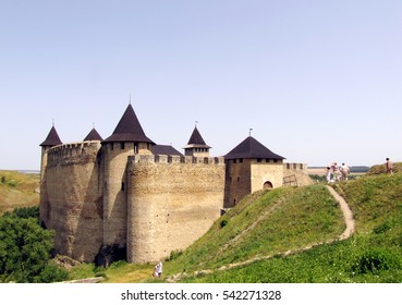Medieval fortress in Khotyn - famous architecture landmark of Ukraine - Shutterstock ID 542271328